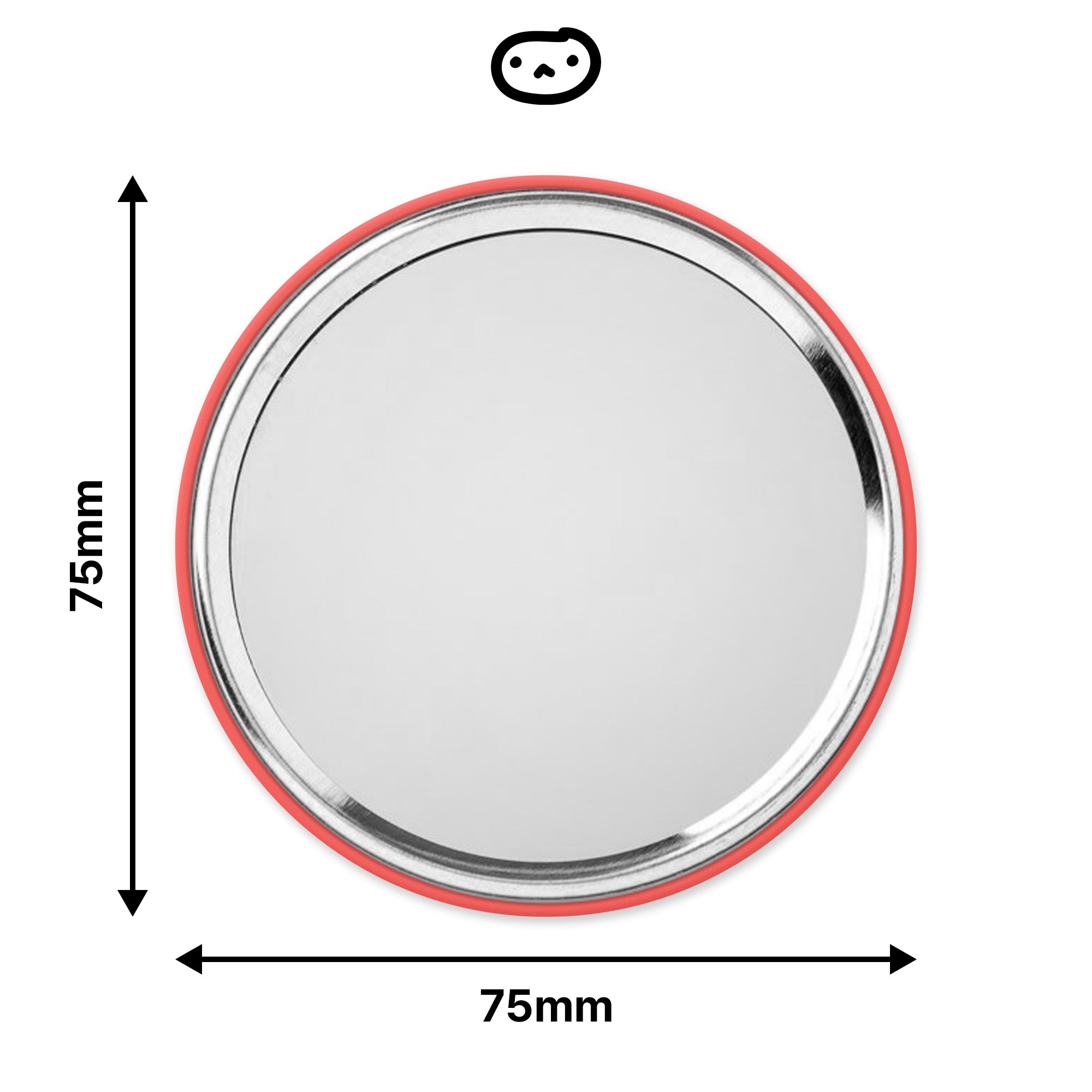 Tomato Pocket Mirror