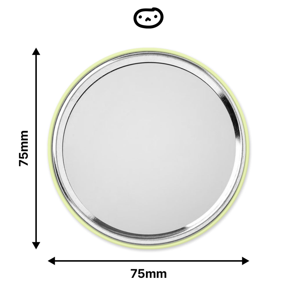 Melon Pan Pocket Mirror