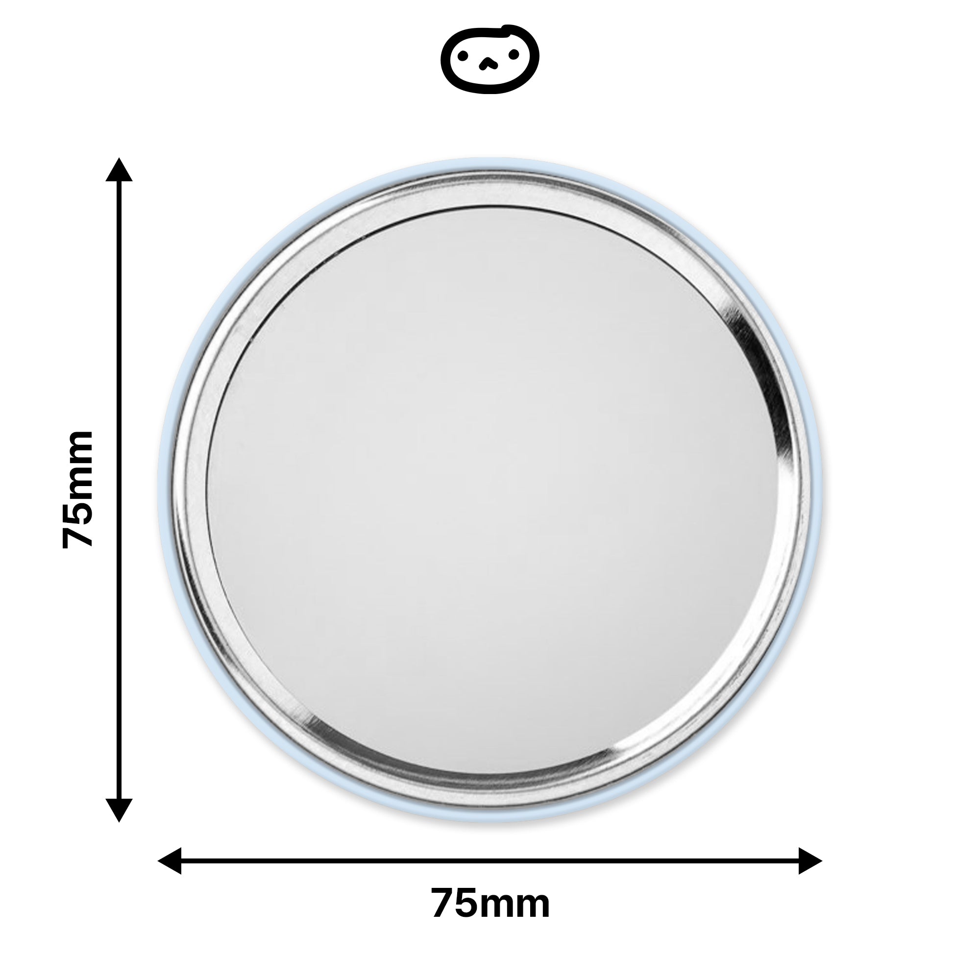 Goldfish Pocket Mirror