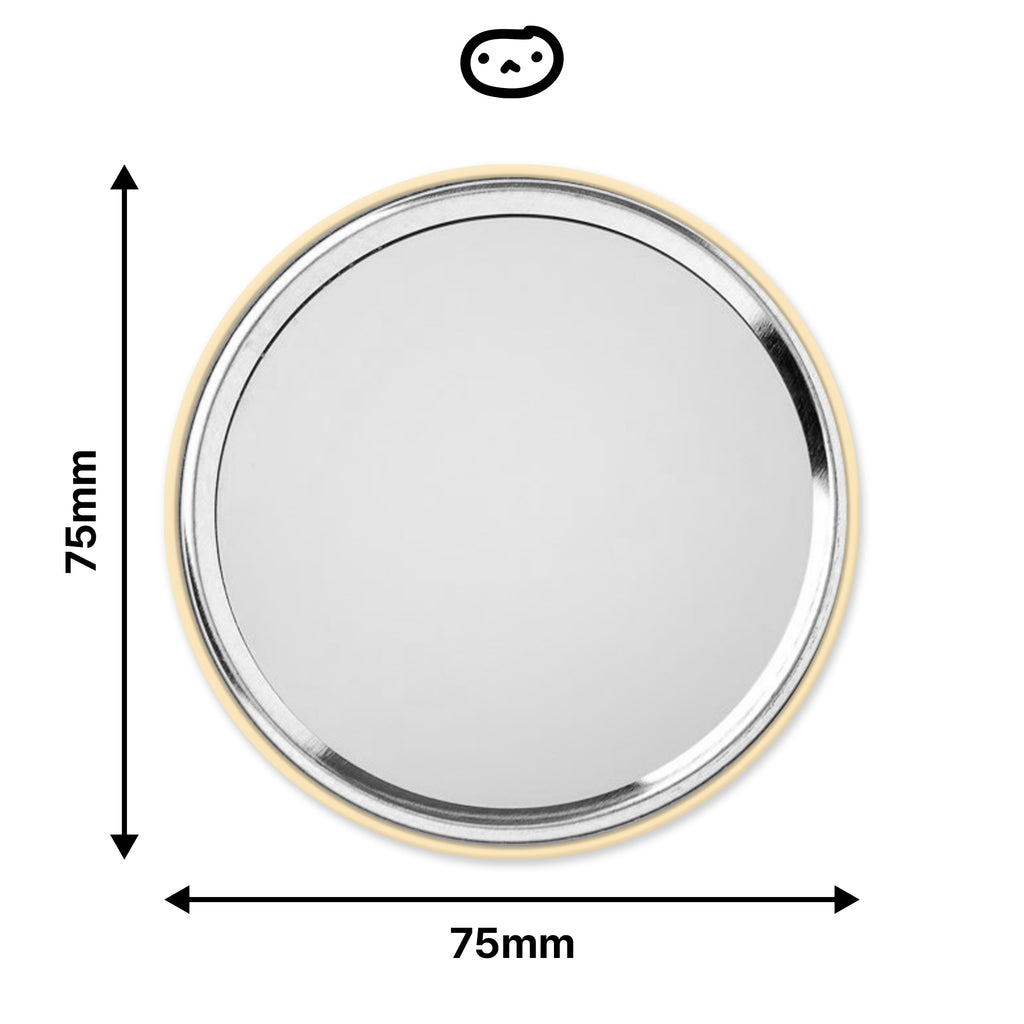 Pancake Pocket Mirror