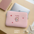 Berry Bunny Laptop Sleeve