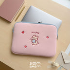 Berry Bunny Laptop Sleeve