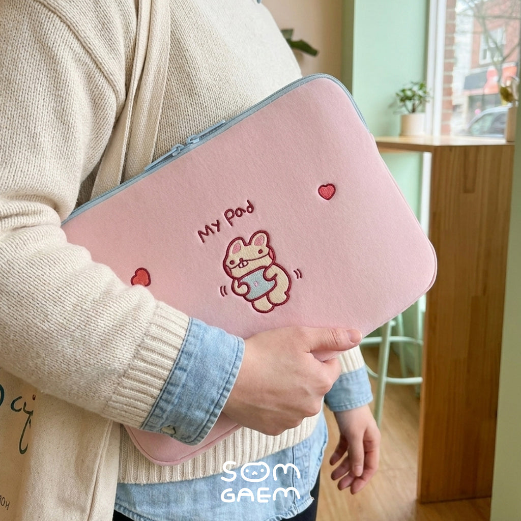Berry Bunny Laptop Sleeve