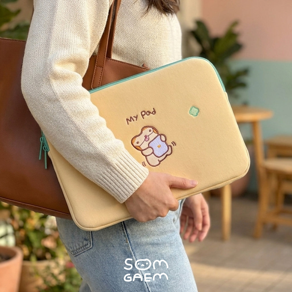 Butter Cat Laptop Sleeve