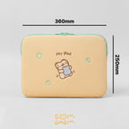 Butter Cat Laptop Sleeve