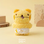 Butter Cat Plush Keychain
