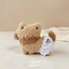 Choco Puppy Plush Keychain