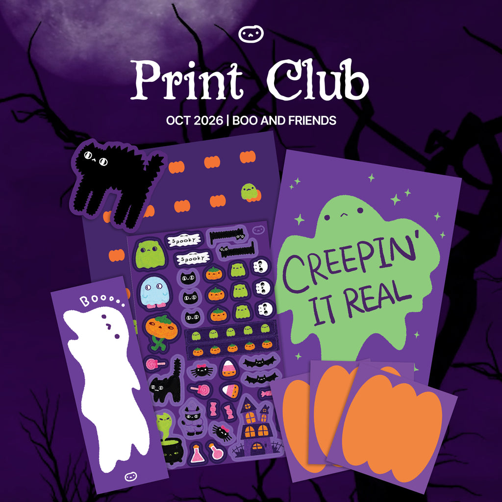 Somgaem Print Club | Semtember 2026 | Boo and Friends