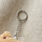 Berry Bunny Plush Keychain
