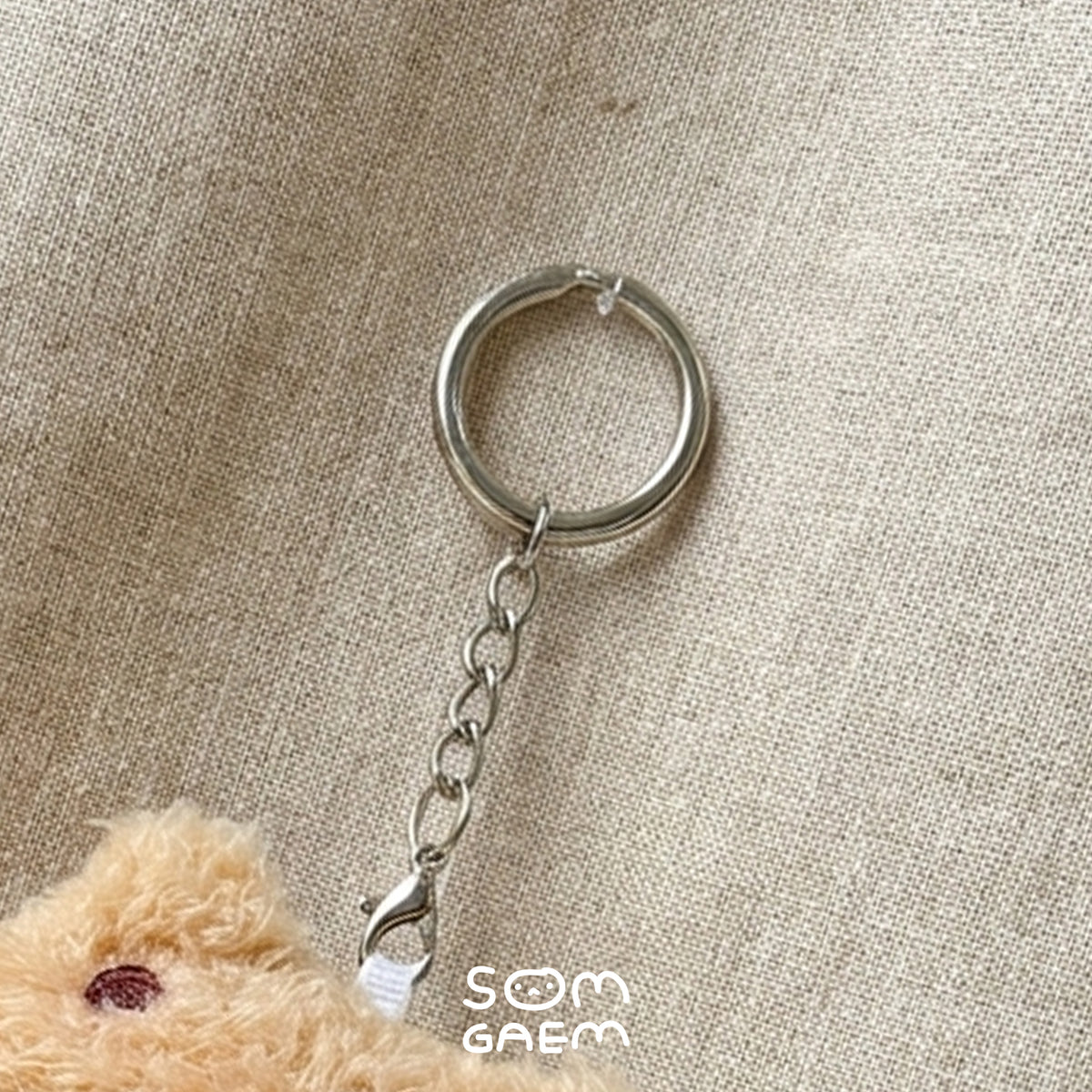 Berry Bunny Plush Keychain