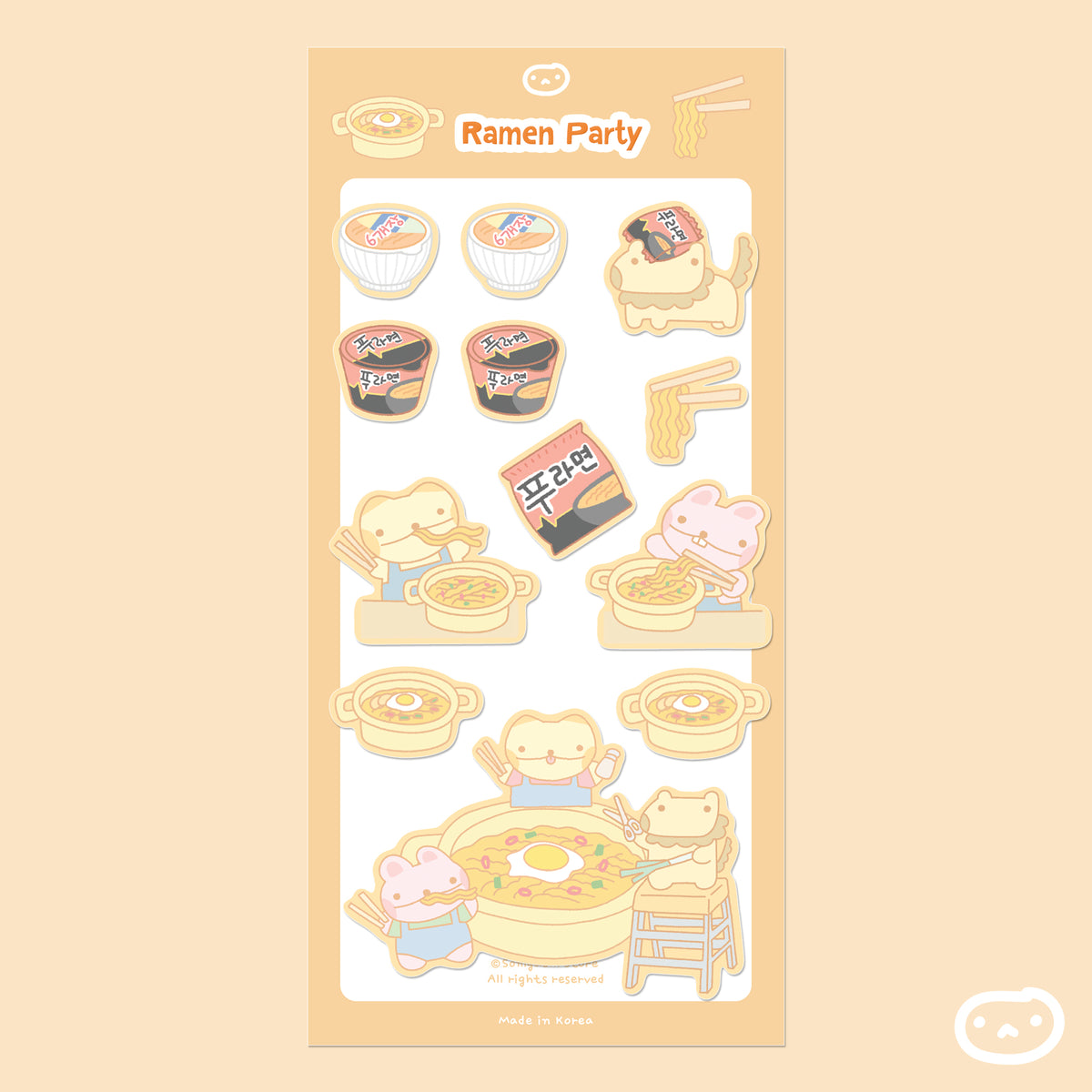 Sticker Sheet | Ramen Party