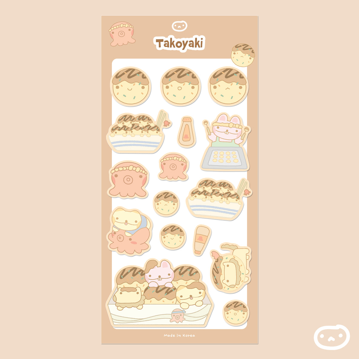 Sticker Sheet | Takoyaki