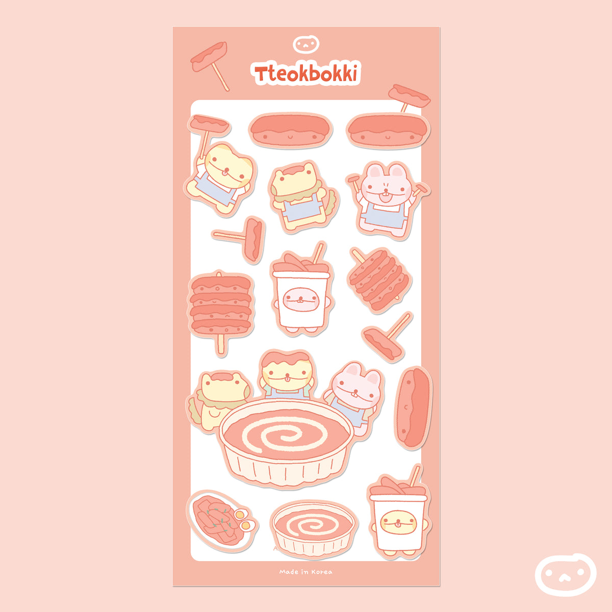 Sticker Sheet | Tteokbokki