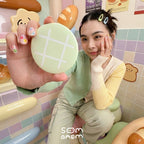 Melon Pan Pocket Mirror