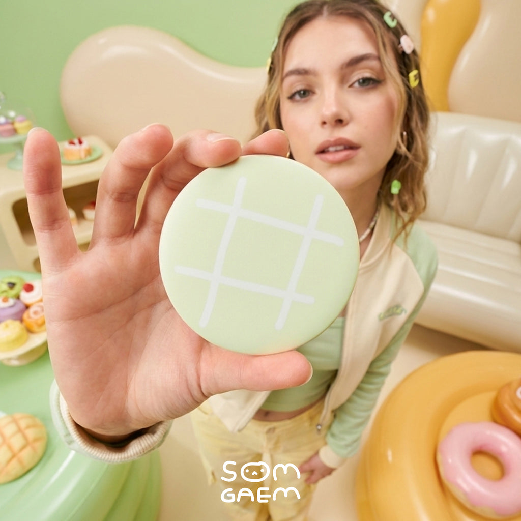 Melon Pan Pocket Mirror